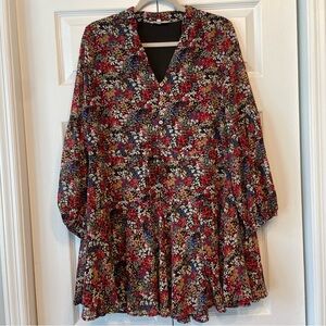 Entro Floral Mini Dress
